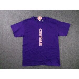 Shirt Youth L Purple CONTINUE Vertical Front Allybear Suicide Prevention New